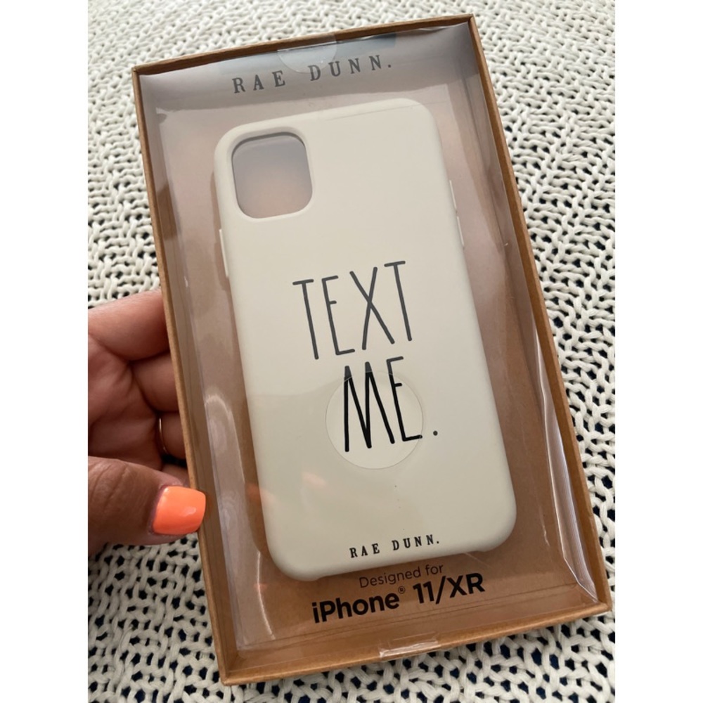 NWT Rae Dunn TEXT ME iPhone 11 / XR phone case